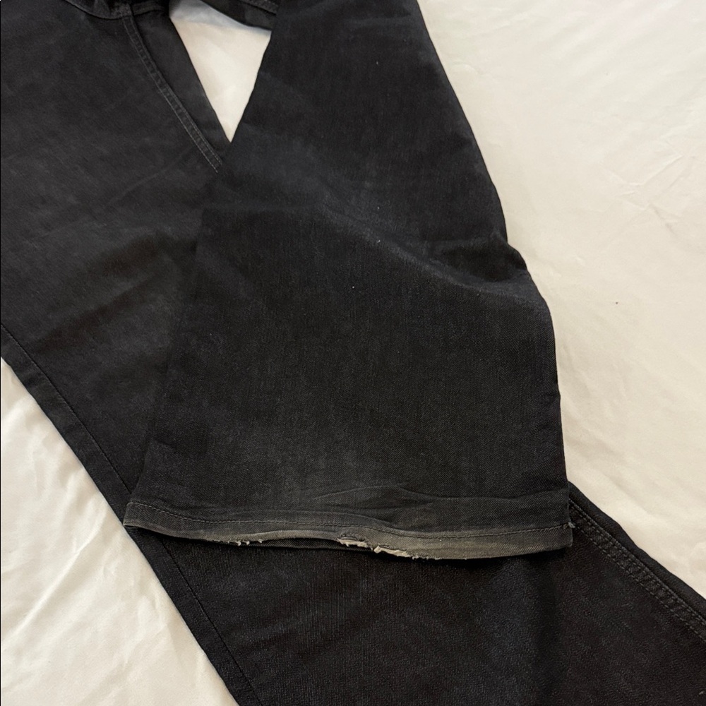 Banana Republic Bootcut Denim Jeans Dark Wash Normcore Hipster Preppy - Size 14R - Picture 10 of 13